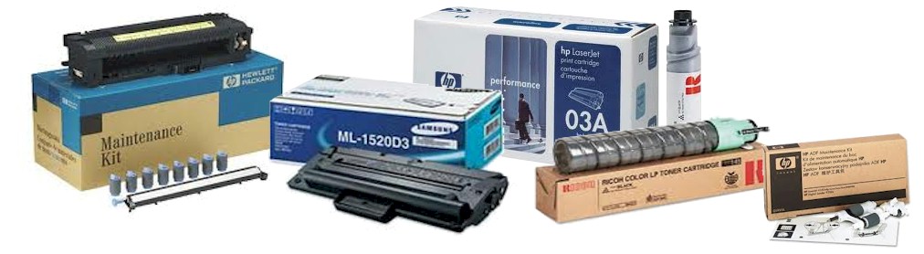 Photocopier toner, consumables, fusers, maintence kits