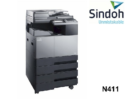 Sindoh N411 Sindoh A3 black & white MFP N411 - 30 cpm Copier, Printer, Colour Scanner and G3 Fax as Standard