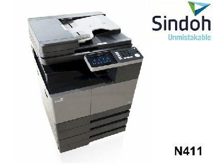 Sindoh N411 Sindoh A3 black & white MFP N411 - 30 cpm Copier, Printer, Colour Scanner and G3 Fax as Standard